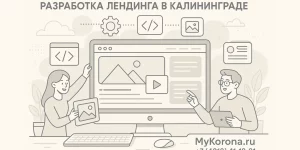 Разработка одностраничного сайта лендинга в Калининграде