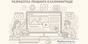 Разработка одностраничного сайта лендинга в Калининграде