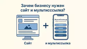 Зачем бизнесу нужен сайт и сервис мультиссылок мультиссылка.рф